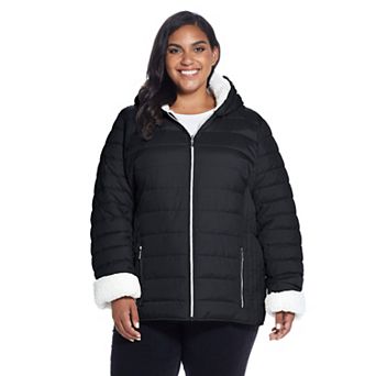Women's Weathercast Sherpa-Lined Puffer Jacket