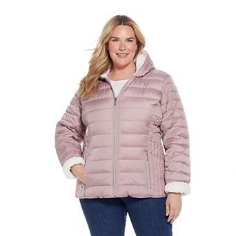 Women's Weathercast Sherpa-Lined Puffer Jacket