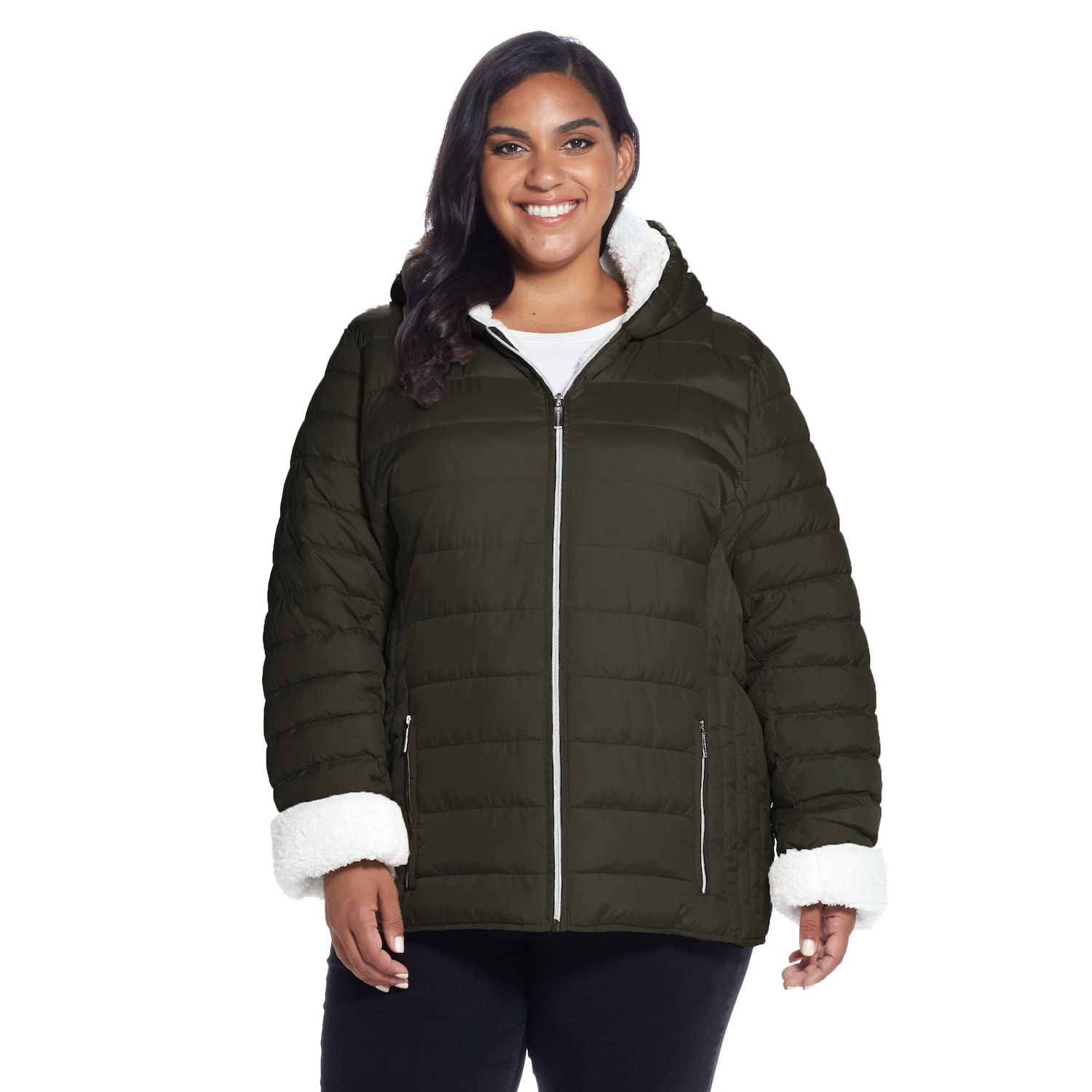 puffer jacket women kohls