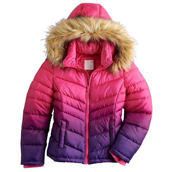 Girls 4-16 SO® Puffer Jacket