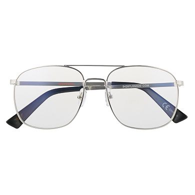 Men's Dockers® Silver Navigator Blue Light Blocking Glasses