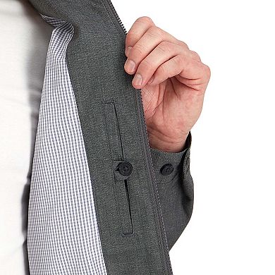 Men's Haggar® Herrington Straight-Fit Sharkskin Jacket