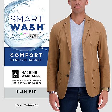 Men's Haggar® Smart Wash® Comfort Stretch Slim-Fit Sport Jacket