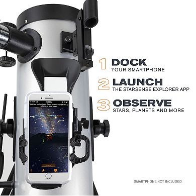 Celestron Starsense Explorer Lt 114Az Smartphone App-Enabled Newtonian Reflector Telescope