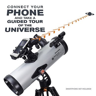 Celestron Starsense Explorer Lt 114Az Smartphone App-Enabled Newtonian Reflector Telescope