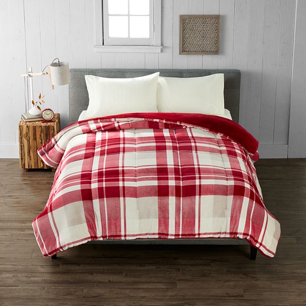 Cuddl duds cd cozy sherpa comforter hotsell