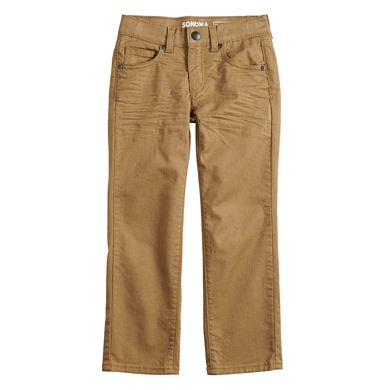 Boys' 4-12 Sonoma Goods For Life® Twill Pants