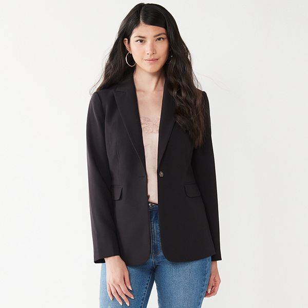 Women's Nine West Fitted City Blazer