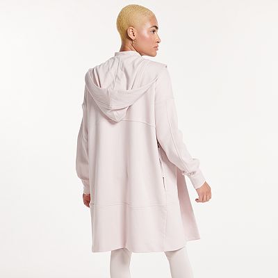 Women s FLX Open Front Seamed Sweatshirt Cardigan
