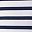 Navy White Stripe