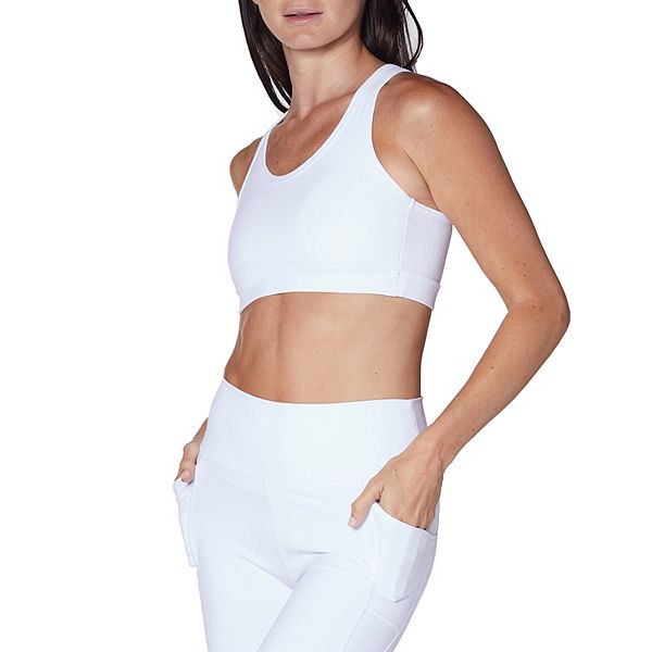 Gottex White Active Sports Bras