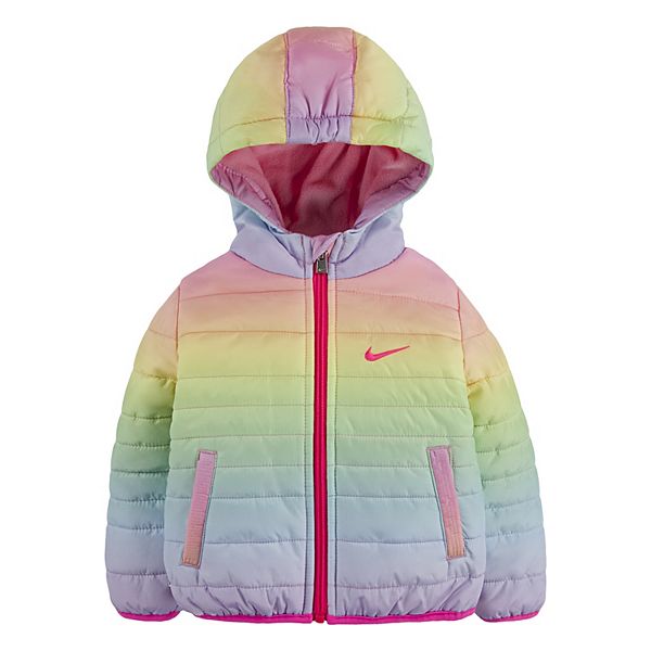 Baby Girl Nike Full-Zip Midweight Puffer Jacket