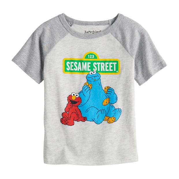 sesame street graphic tee