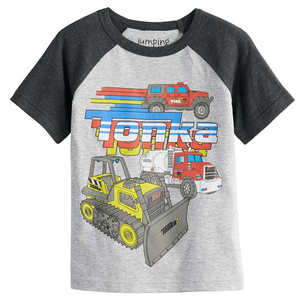 Baby Boy Jumping Beans Tonka Trucks Graphic Tee