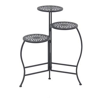 Stella & Eve Black Traditional Plant Stand Floor Decor