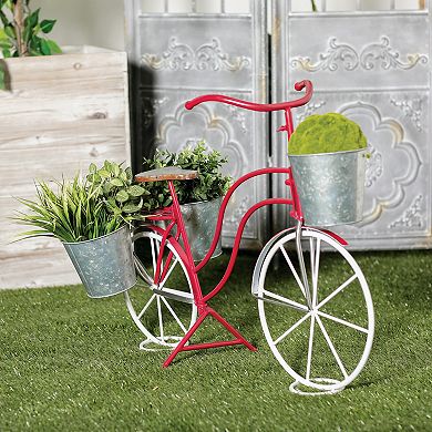 Stella & Eve Vintage Inspired Bike Planter Floor Decor