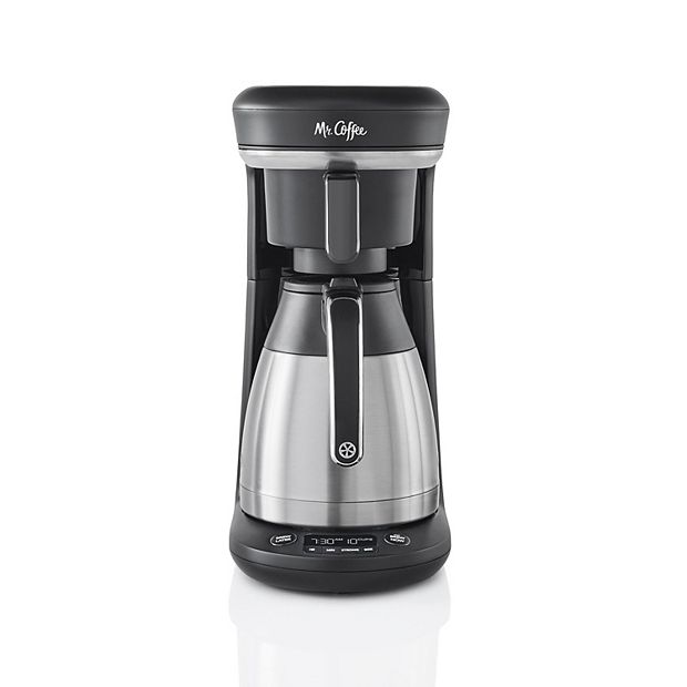 Mr. Coffee Pod + 10- Cup Space-Saving Combo Brewer Drip Coffee
