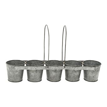 Stella & Eve Gray Farmhouse Planter Table Decor