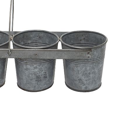 Stella & Eve Gray Farmhouse Planter Table Decor