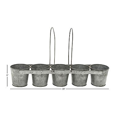 Stella & Eve Gray Farmhouse Planter Table Decor