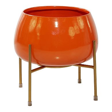 Stella & Eve Yellow Contemporary Planter Table Decor 2-piece Set