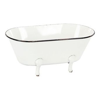 Stella & Eve Farmhouse Decorative Bathtub Planter Table Decor