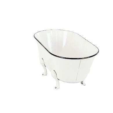 Stella & Eve Farmhouse Decorative Bathtub Planter Table Decor