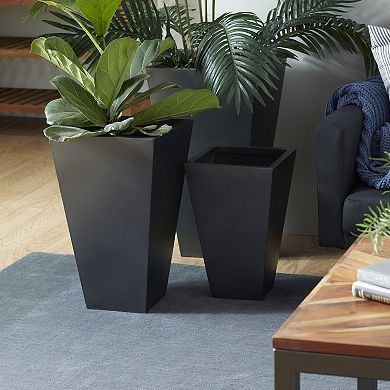 Stella & Eve Tapered Planter Floor Decor 3-piece Set