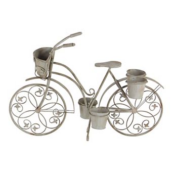 Stella & Eve Vintage Inspired Bike Plant Stand Floor Decor