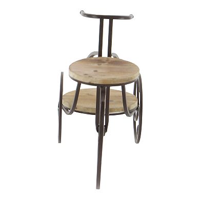 Stella & Eve Farmhouse Plant Stand Floor Decor