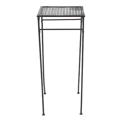 Stella & Eve Black Modern Plant Stand Floor Decor 3-piece Set
