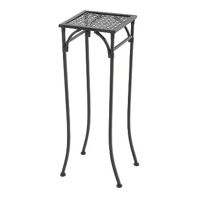 Stella & Eve Black Modern Plant Stand Floor Decor 3-piece Set