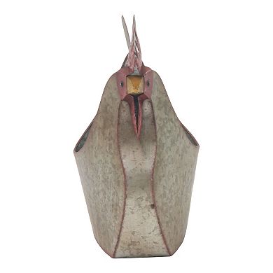 Stella & Eve Chicken Farmhouse Planter Floor Decor