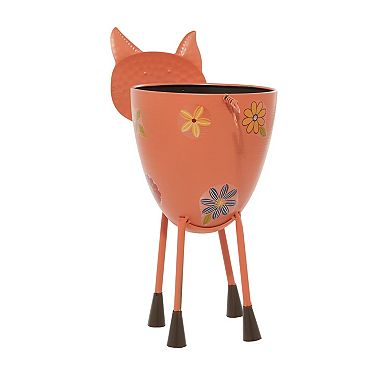 Stella & Eve Pink Pig Planter Floor Decor