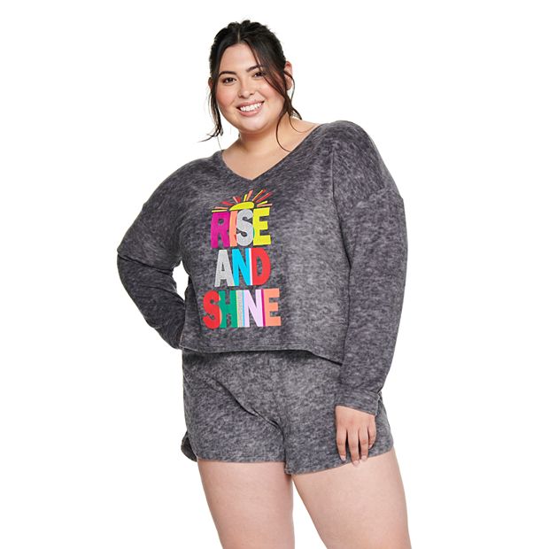 Kohls plus size online pajama sets