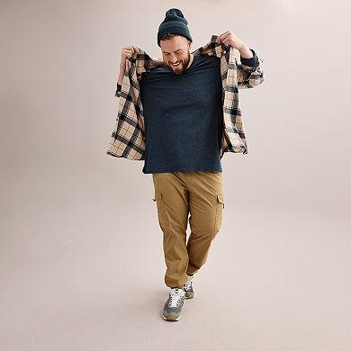 Big & Tall Sonoma Goods For Life?? Regular-Fit Flannel Button-Down Shirt