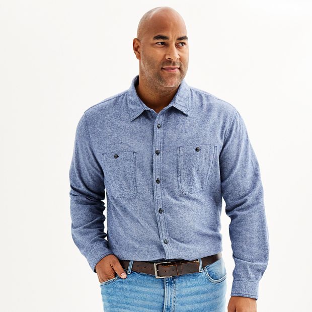 Kohls big and hot sale tall dress shirts