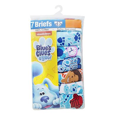Toddler Boy Blues Clues 7-Pack Print Briefs