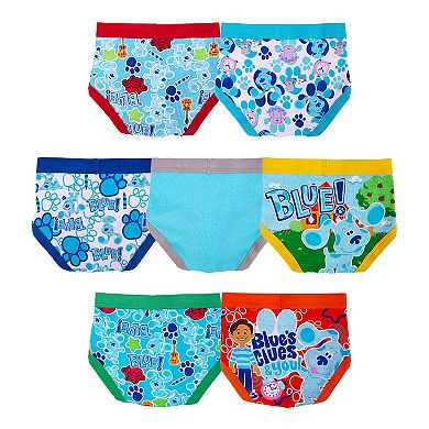 Toddler Boy Blues Clues 7-Pack Print Briefs