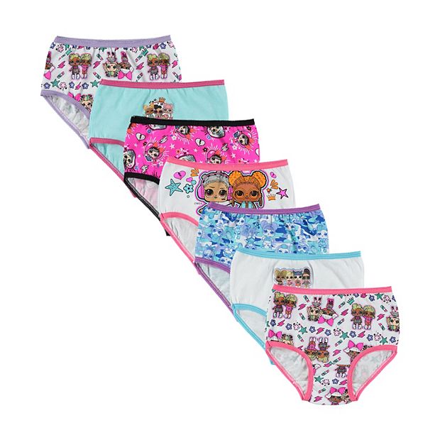 Toddler Girl L.O.L. Surprise! 7-Pack Character Print Underwear
