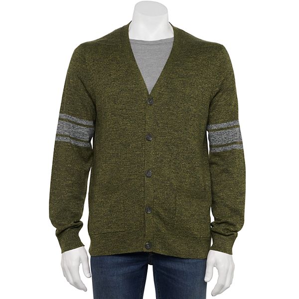 Kohls men's cardigan on sale sweaters