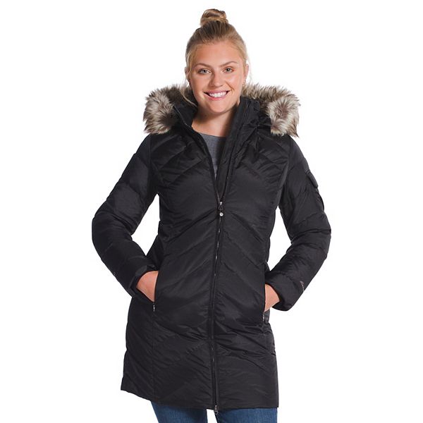 Women's Eddie Bauer Crystal Ridge Faux-Fur Hood Down Parka Coat