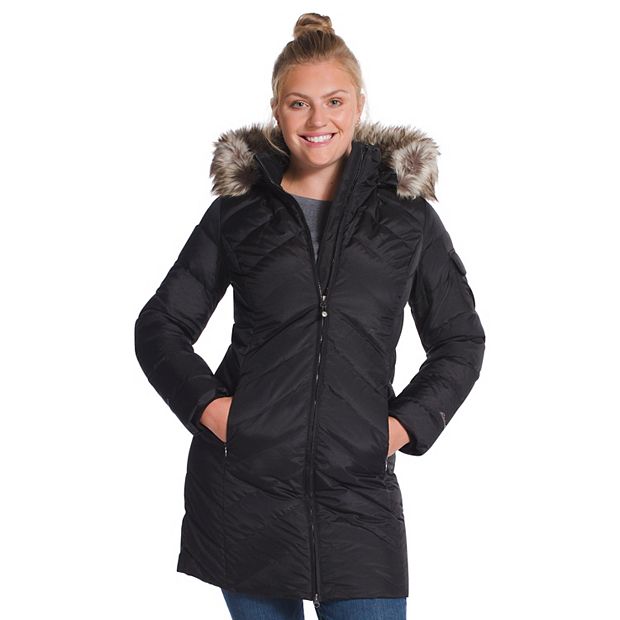 Kohls womens best sale down coats