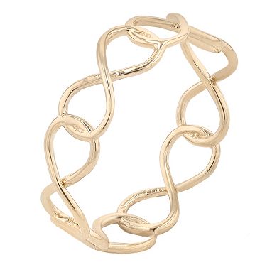 Au Naturale 14k Yellow Gold Infinity Ring