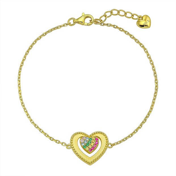 Kohls on sale heart bracelet