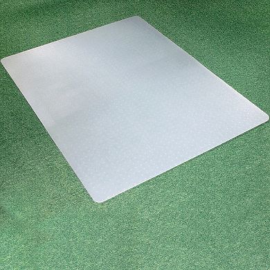 Ecotex Polypropylene Rectangular Foldable Chair Mat for Carpets