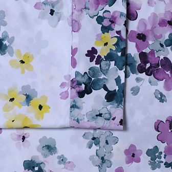 Azores Home Printed Microfiber Deep Pocket Sheet Set