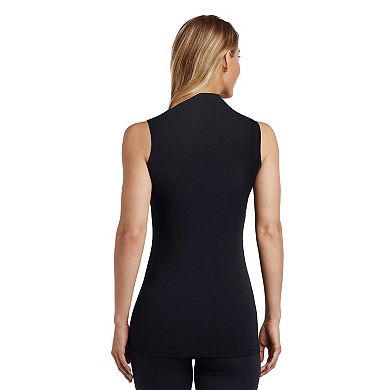 Women's Cuddl Duds® Stretch Softwear Sleeveless Mockneck Tank Top