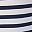 Navy White Stripe