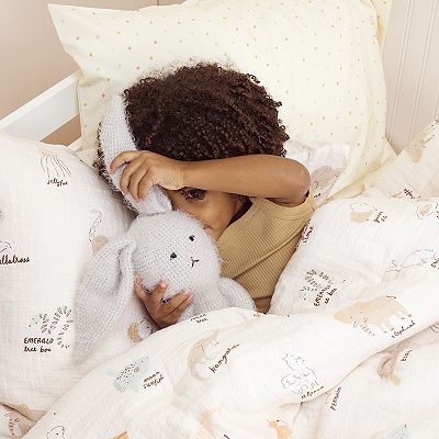 Linen Home 100% Cotton Percale King Sheet Set - 4 Piece, Brushed Rose, Deep Pocket, Crisp & Cool Feel